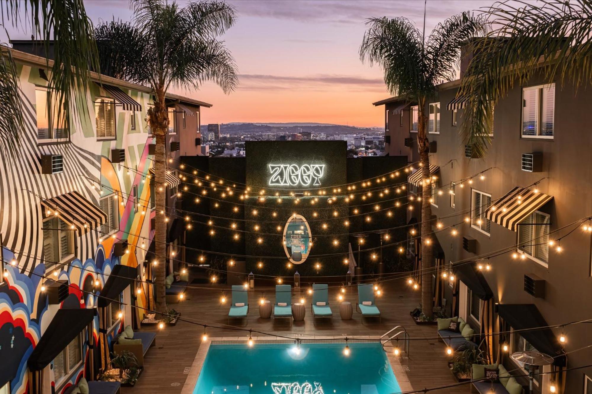 Hotel Ziggy Los Angeles West Hollywood Exterior foto